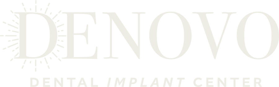 denovo dental implant center logo light